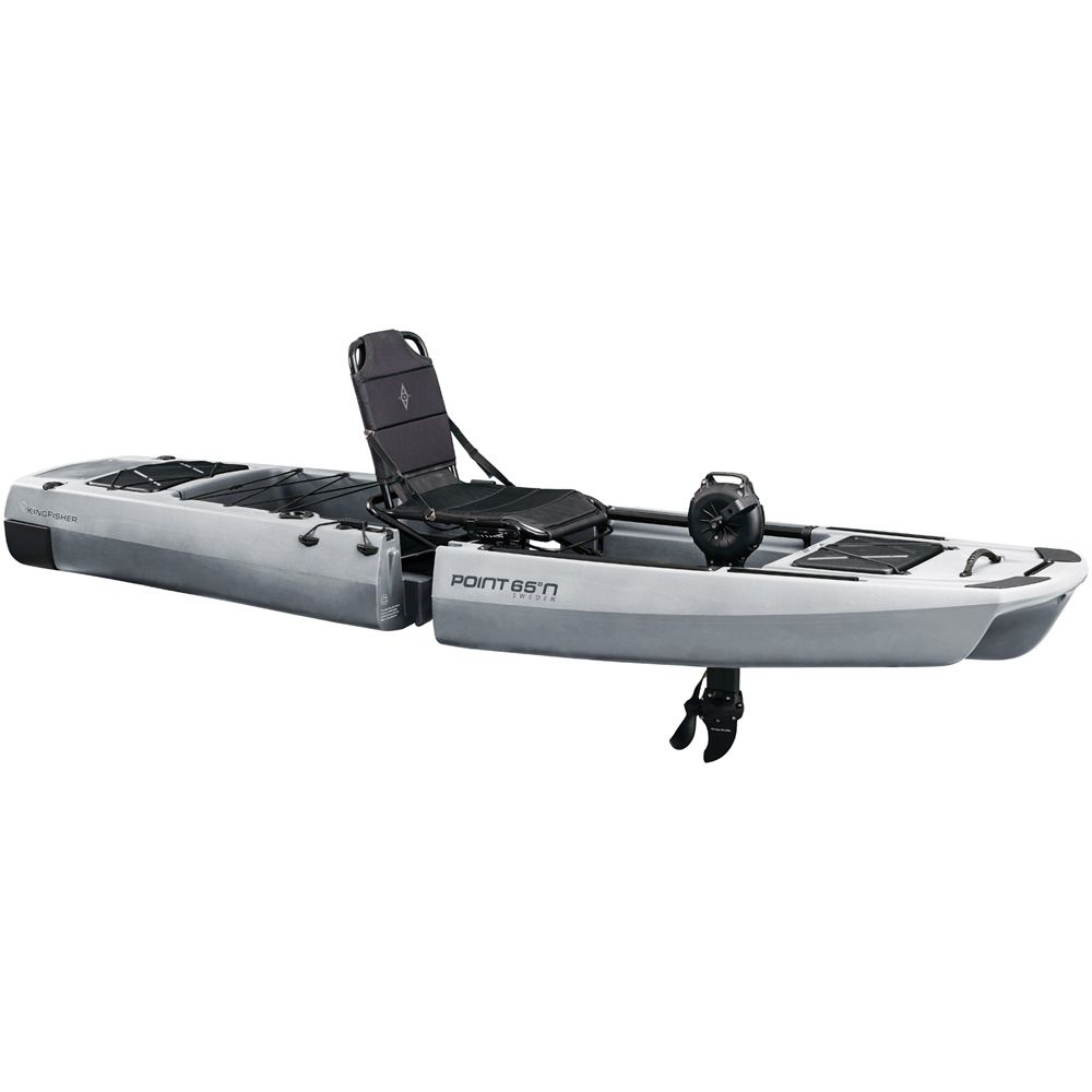Point 65 Sweden KingFisher Solo Modular Fishing Kayak With Impulse Drive
