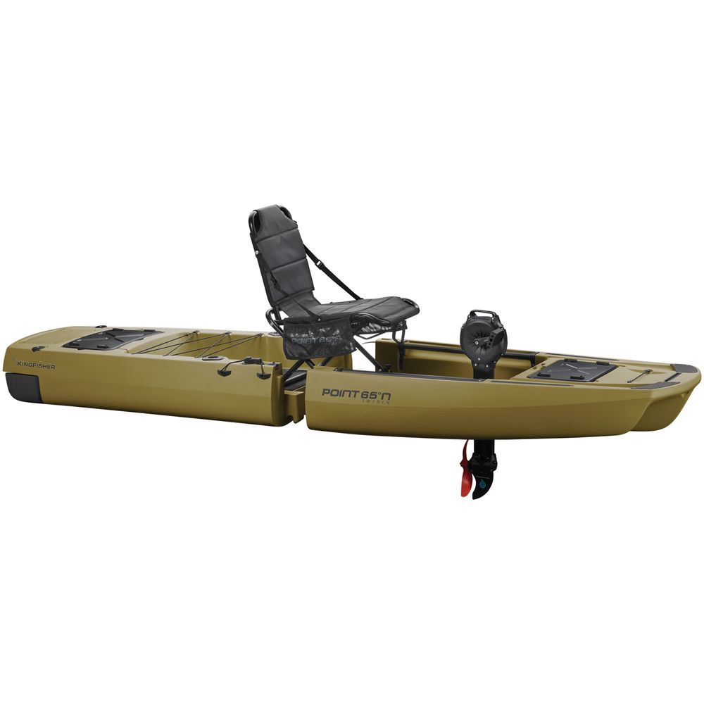 Point 65 Sweden KingFisher Solo Modular Fishing Kayak With Impulse Drive