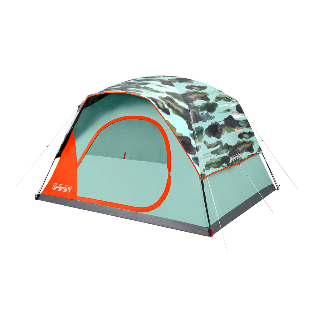 Coleman Skydome 6-Person Watercolor Series Camping Tent [2157342]