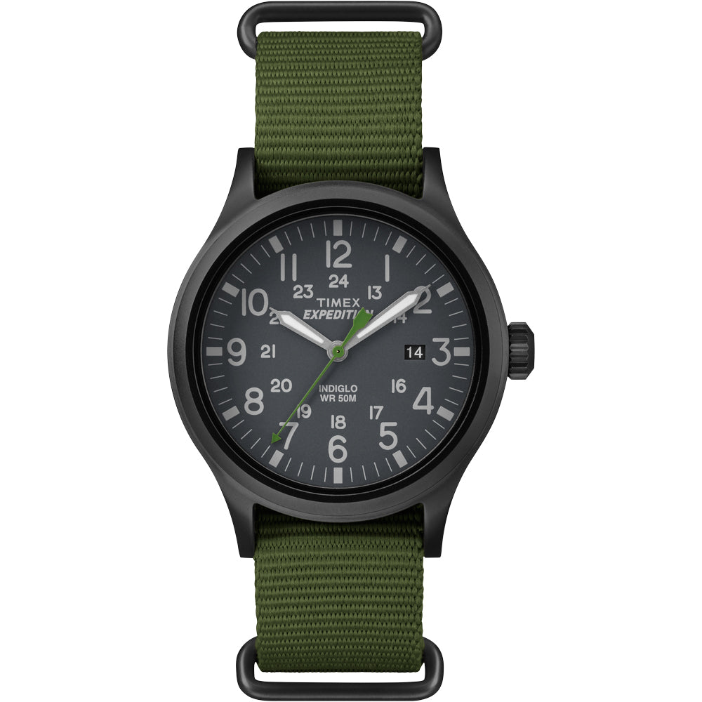 Timex Expedition Scout Slip-Thru Watch - Green [TW4B047009J]