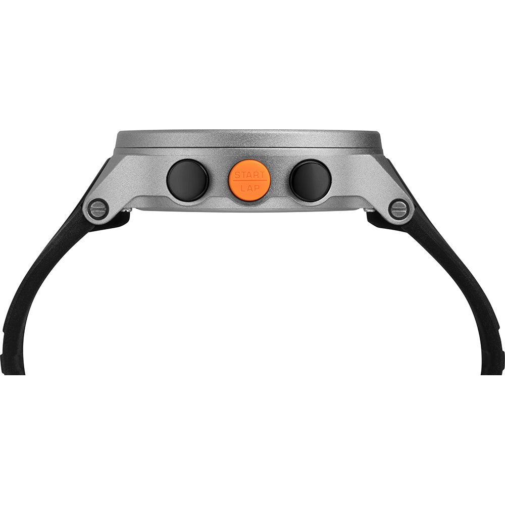 Timex IRONMAN Essential 30-Lap Unisex Watch - Black/Grey/Orange [TW5M24600JV]