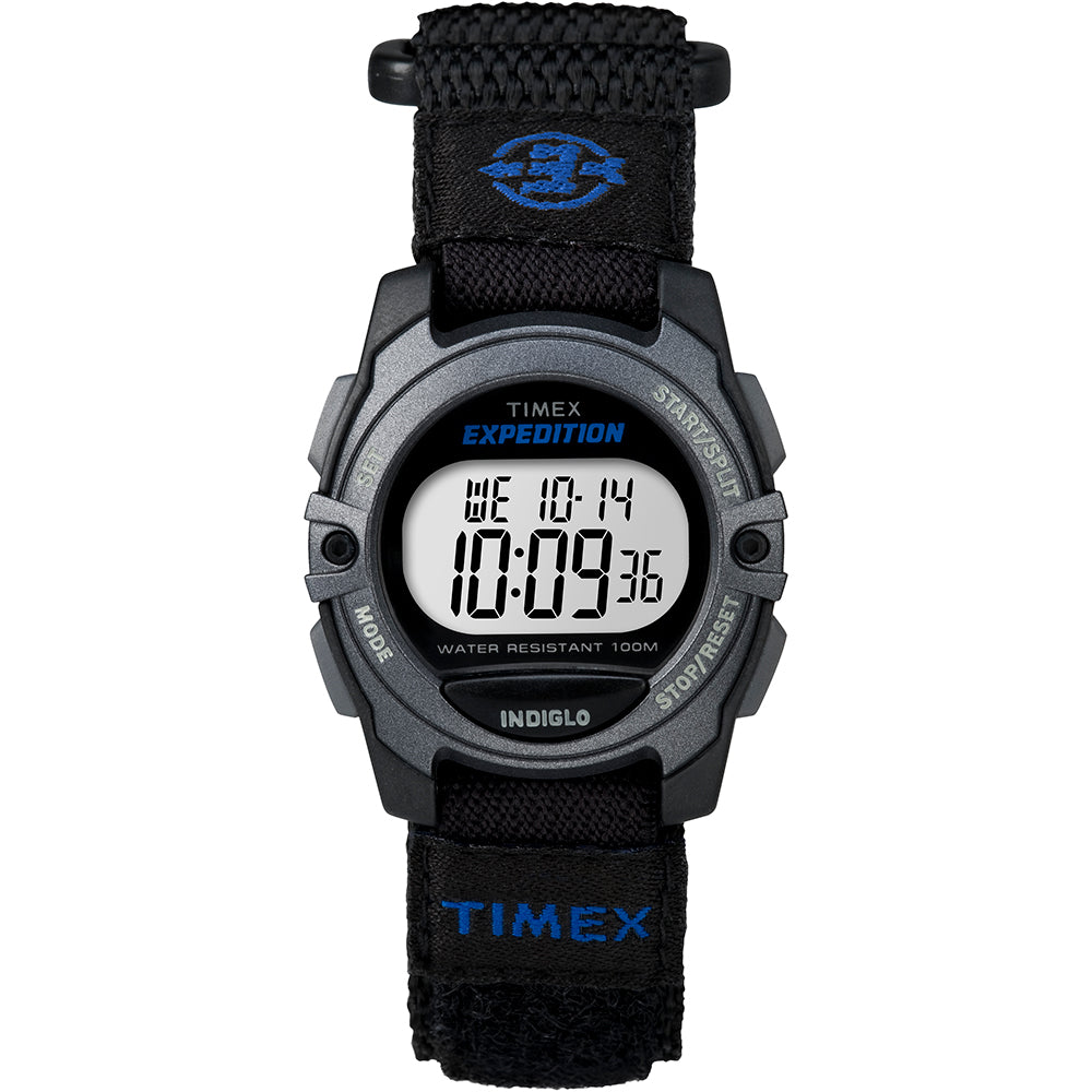 Timex Expedition Digital Core Fast Strap - Black/Blue [TW4B02400JV]