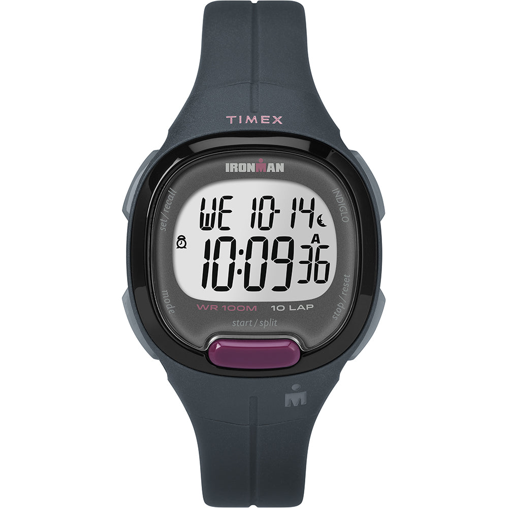 Timex IRONMAN Essentials 10-Lap Multisport - Grey/Purple [TW5M2000]