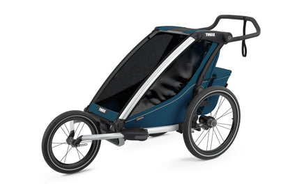 Thule Chariot Cross 1 Stroller and Bike Trailer Shown as Jogging Stroller