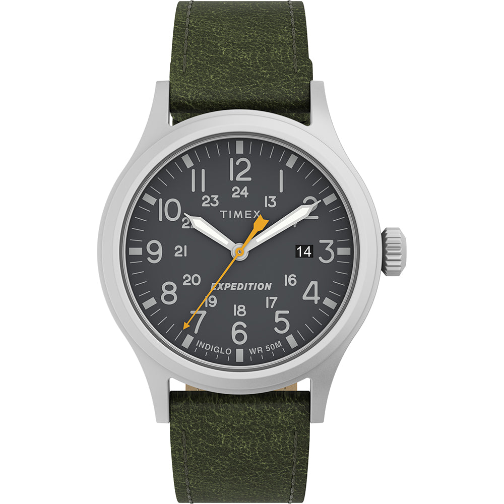 Timex Expedition Scout - Black Dial - Green Strap [TW4B22900JV]