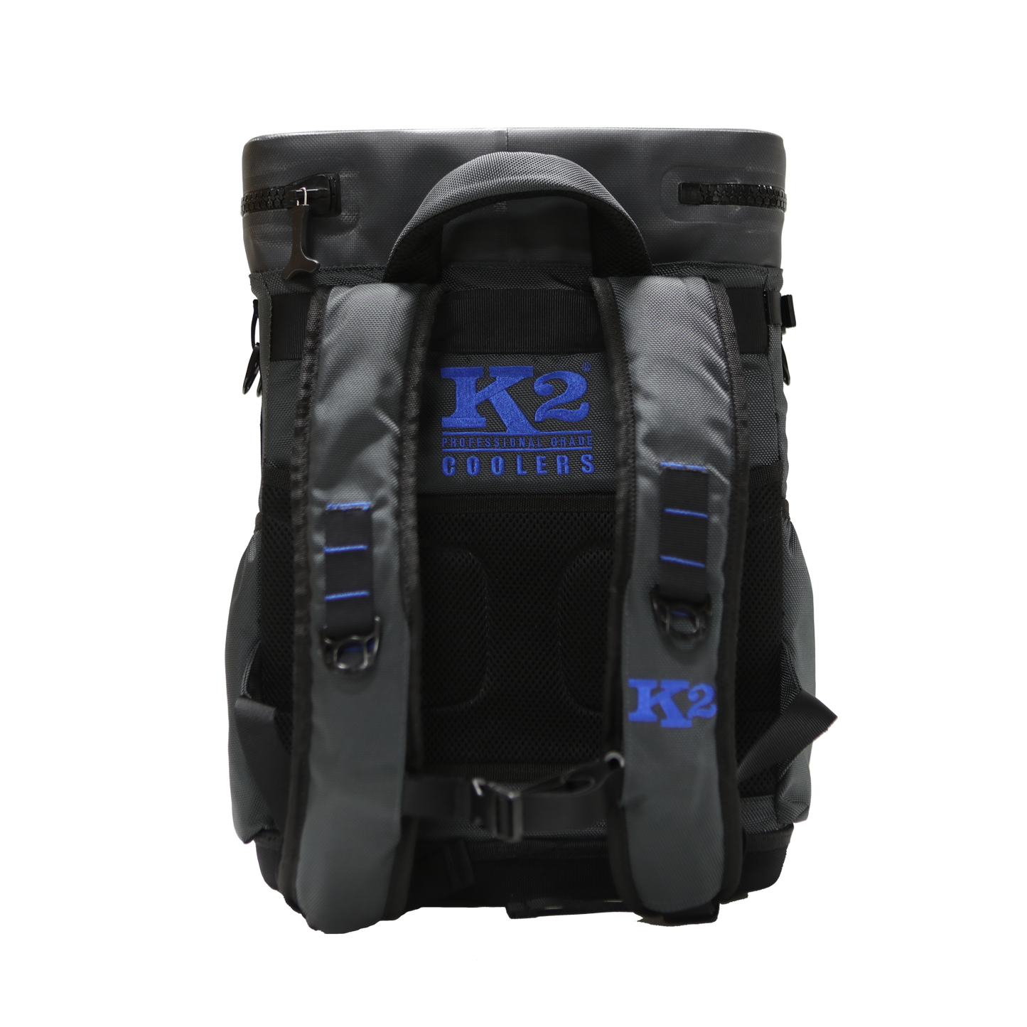 K2 Coolers Backpack Cooler Dark Grey Back View | North Star Fox