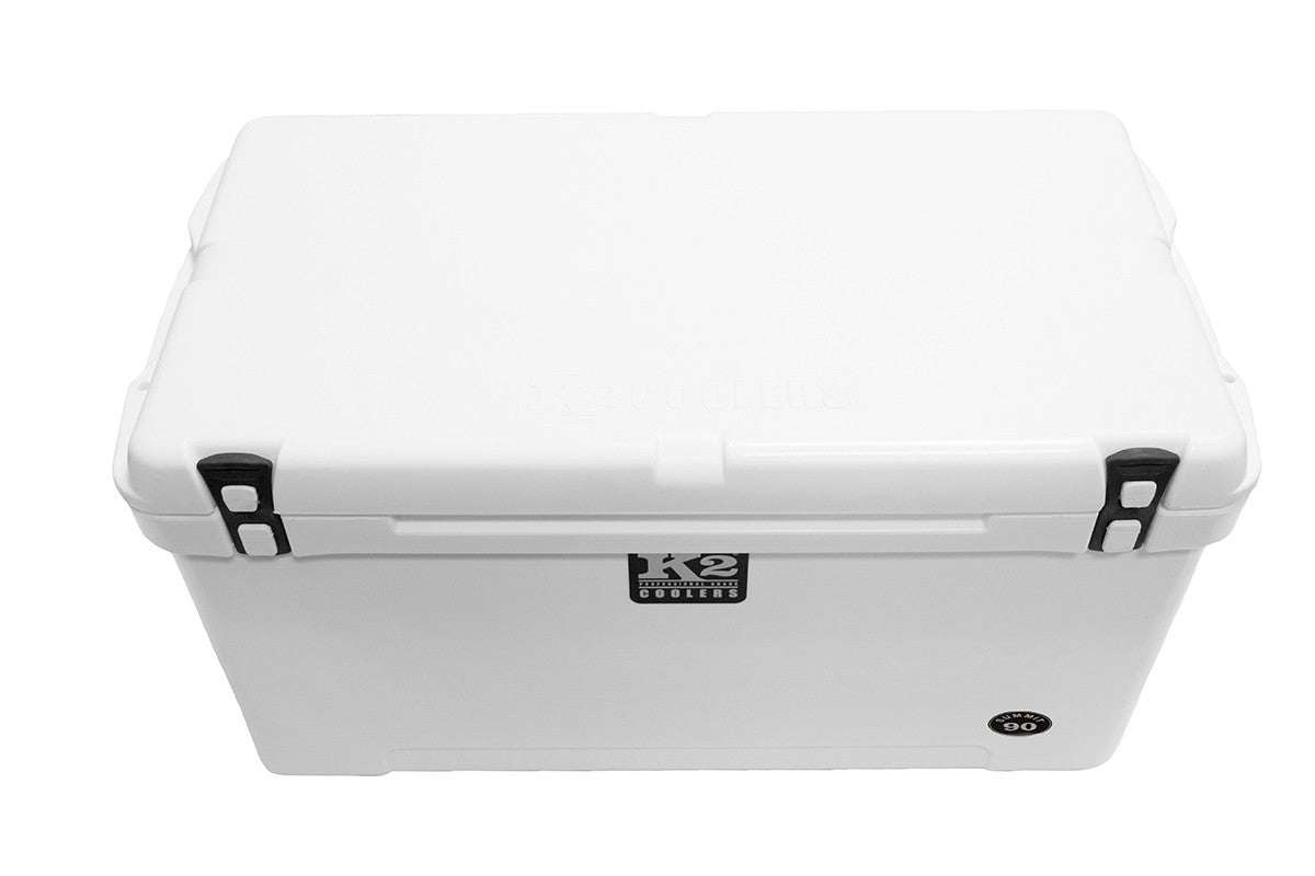 K2 Summit 30 Quart Wheeled Cooler, Glacier White